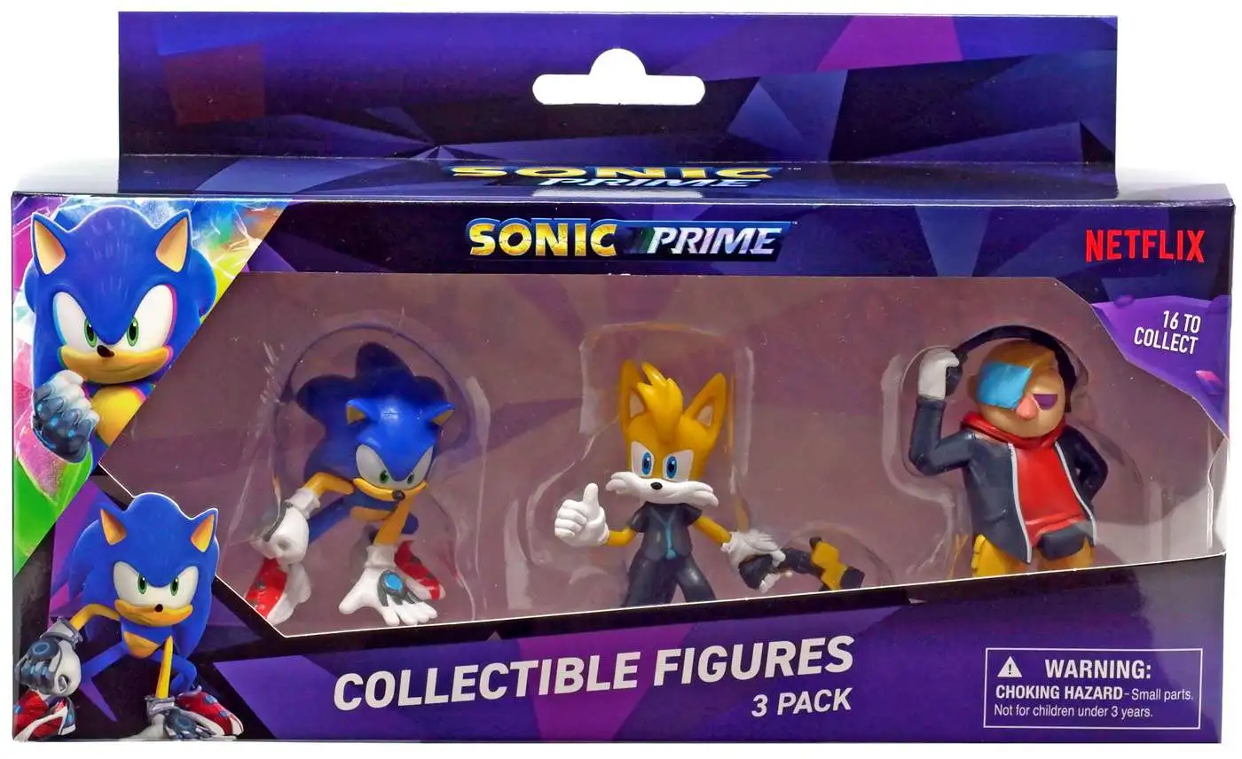 Sonic The Hedgehog Prime Collectible Figures Knuckles, Sonic Metal