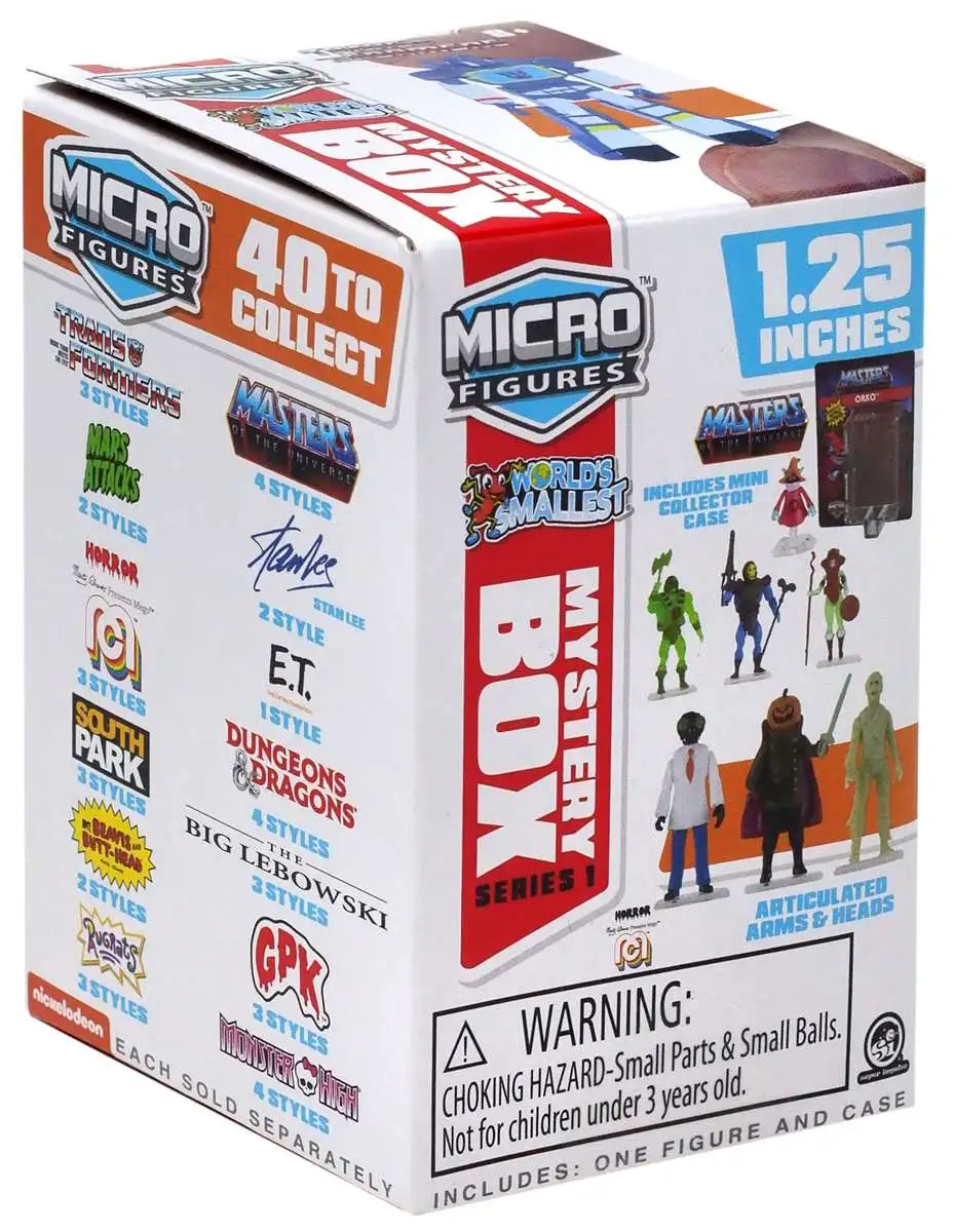 World's Smallest Micro Toy Box Series 1 Mystery Pack