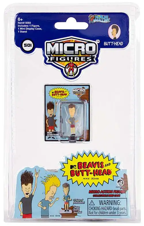 World's Smallest Bevis & Butt-head Butt-head 1.25-Inch Micro Figure