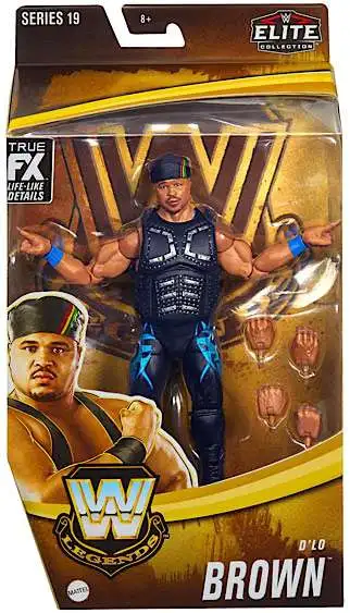 WWE Wrestling Elite Collection Legends Series 19 D'Lo Brown Action Figure [Chase]