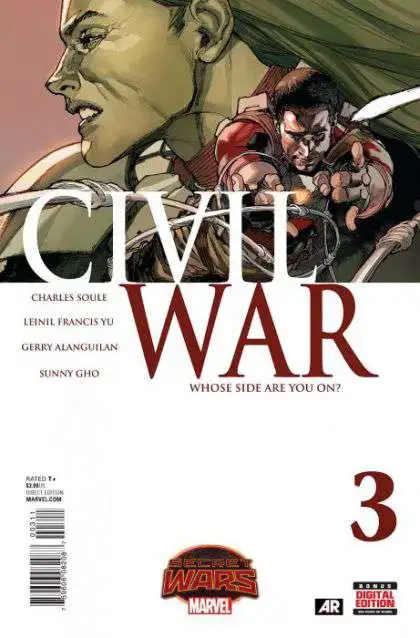 Civil War #1 1:15 Agents Of S.H.I.E.L.D Vol 2 Variant