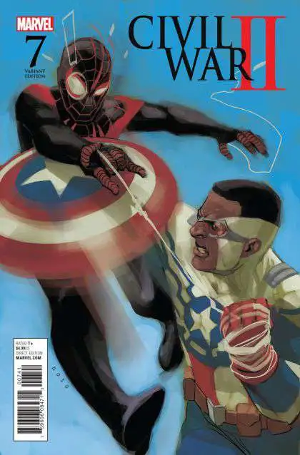 Marvel Civil War II Comic Book 7 Noto Variant Marvel Comics - ToyWiz