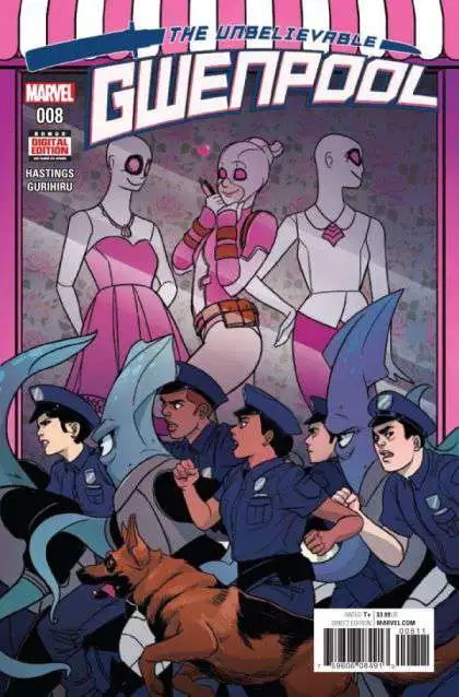 Unbelievable Gwenpool #5 Marvel Comics 2016 1st print COVER A 