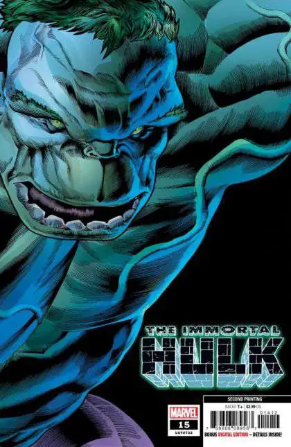 Immortal Hulk #1 Fourth Printing Marvel Comics 2019 