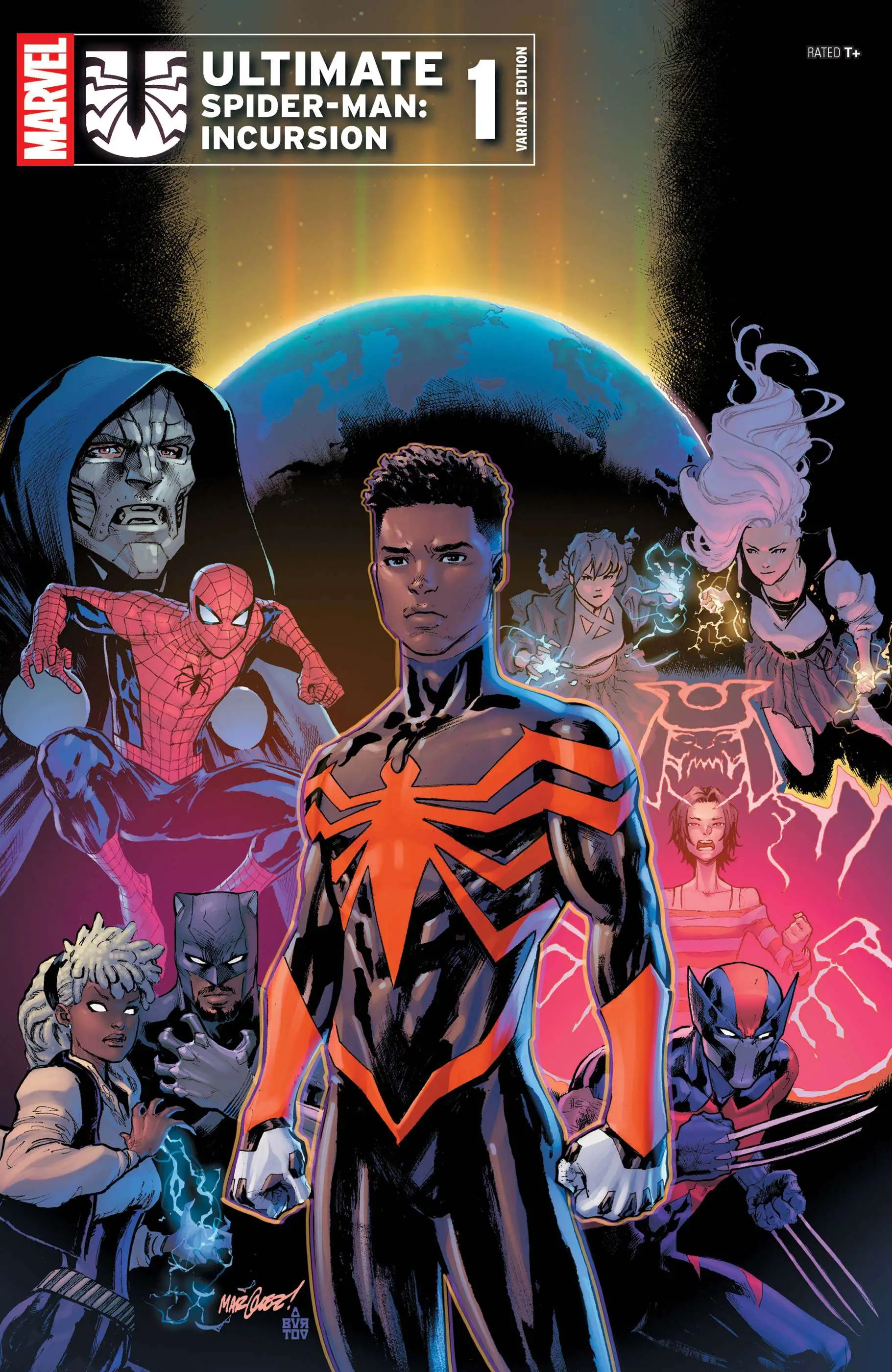 Marvel Ultimate Spider-Man: Incursion #1F Comic Book