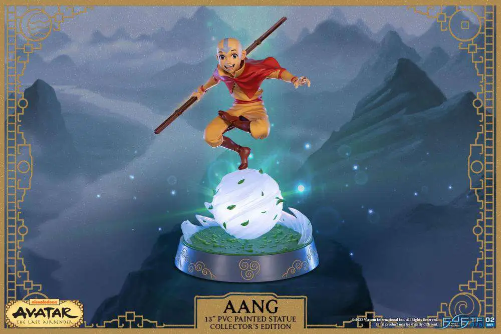 Nickelodeon Avatar the Last Airbender Aang 11-Inch PVC Figure [Collector's Version] (Pre-Order ships February)