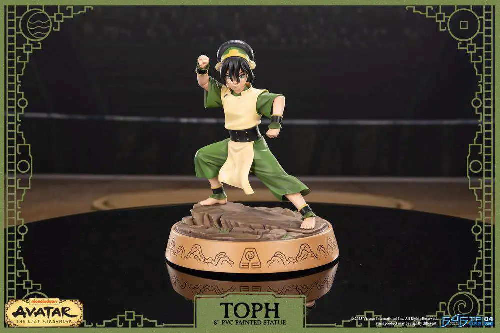 Nickelodeon Avatar the Last Airbender Toph 7.5-Inch PVC Figure [Regular Version] (Pre-Order ships February)