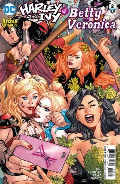 DC Comics Harley and Ivy Meet Betty and Veronica #2A Comic Book