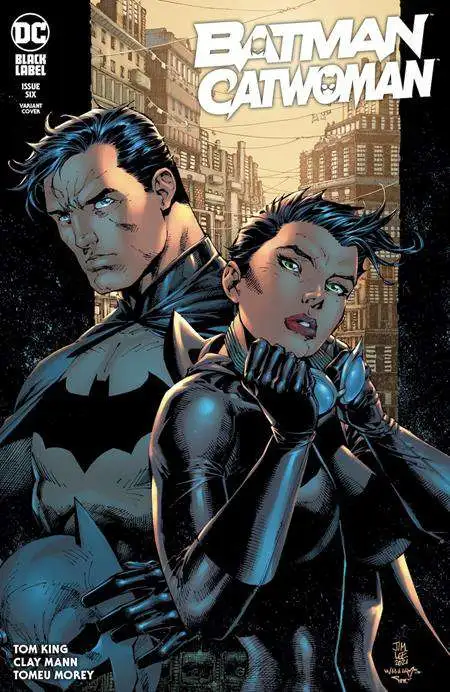 DC Comics Batman Catwoman Comic Book 6B Jim Lee Variant - ToyWiz