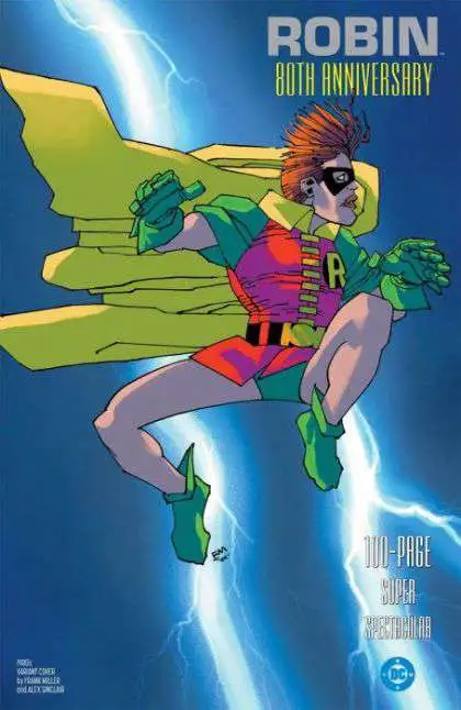Dc Comics Robin 80th Anniversary 100 Page Super Spectacular Comic Book 1 Cover F Frank Miller Toywiz
