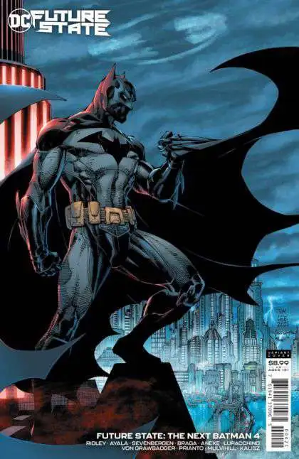 DC Comics Future State The Next Batman Comic Book 4 Jim Lee Variant - ToyWiz