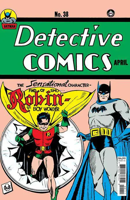 DC Comics Detective Comics #38 2022 Comic Book [Facsimile Edition]