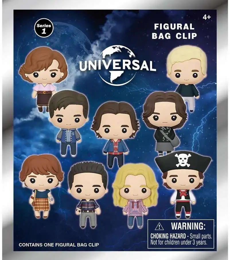 Movies 3D Figural Foam Bag Clip Universal 80s Movies Series 1