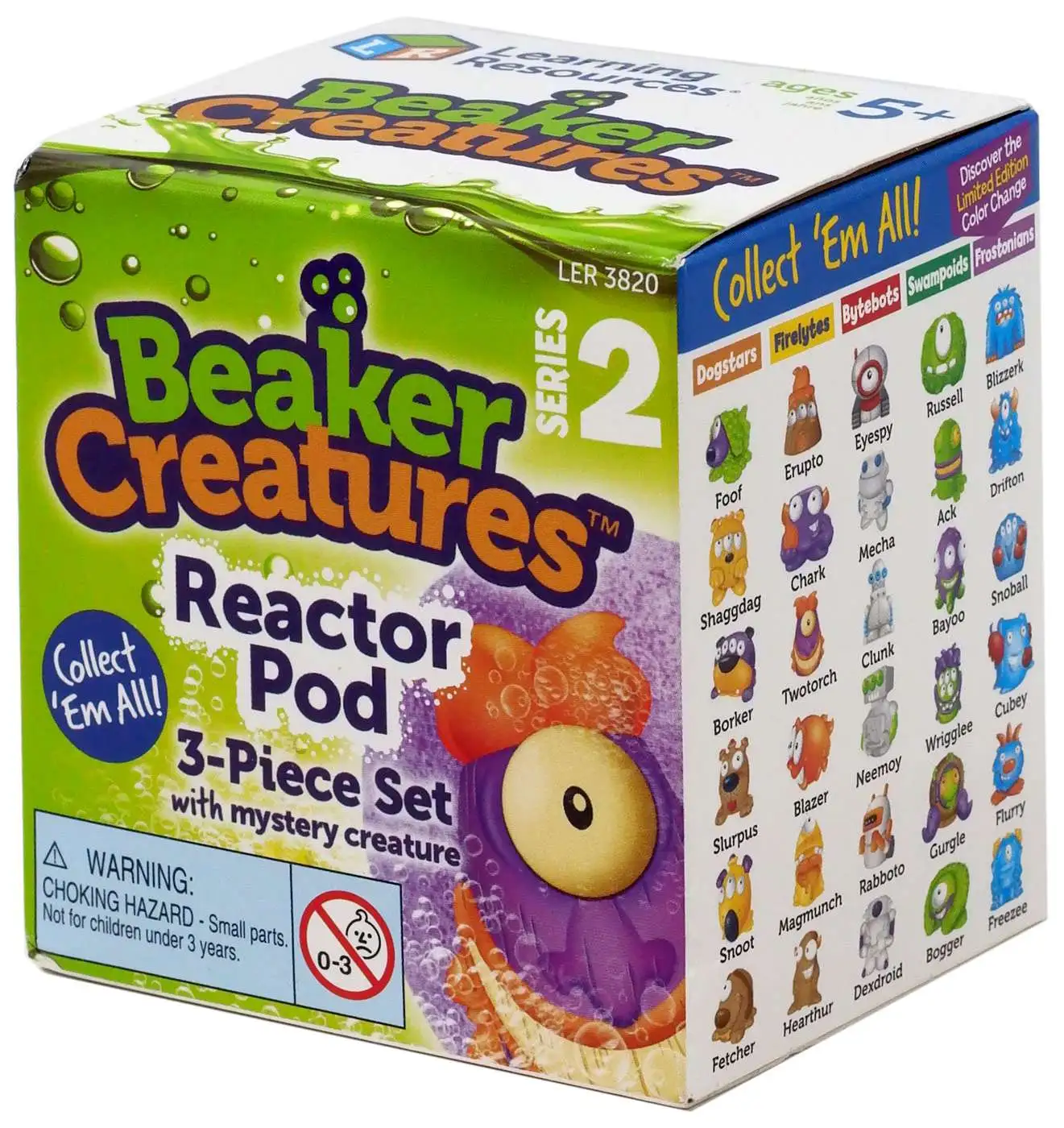 Beaker Creatures Series 2 Reactor Pod Mystery Pack Learning Resources