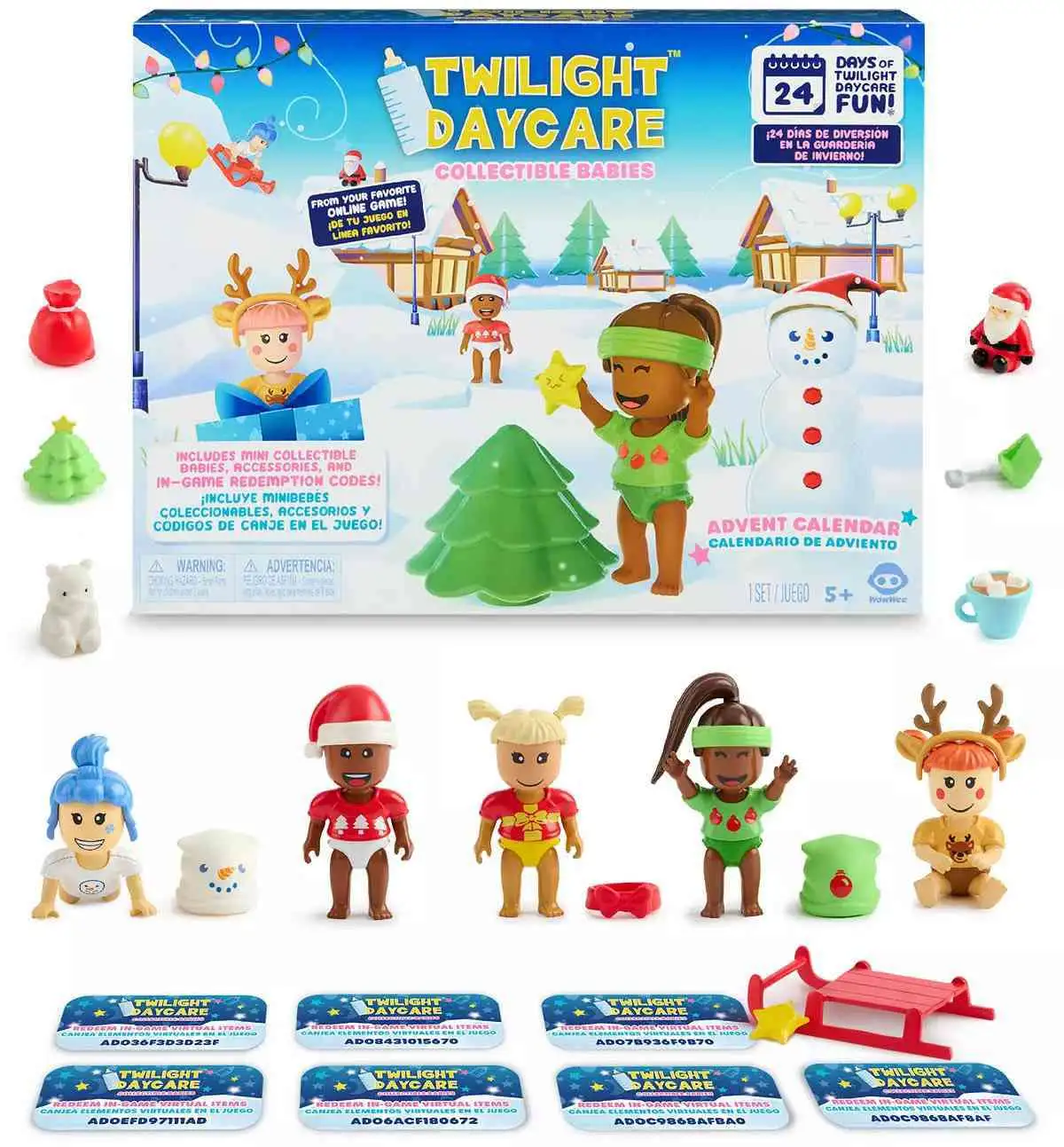 Roblox Twilight Daycare Collectible Babies Advent Calendar [Damaged Package]