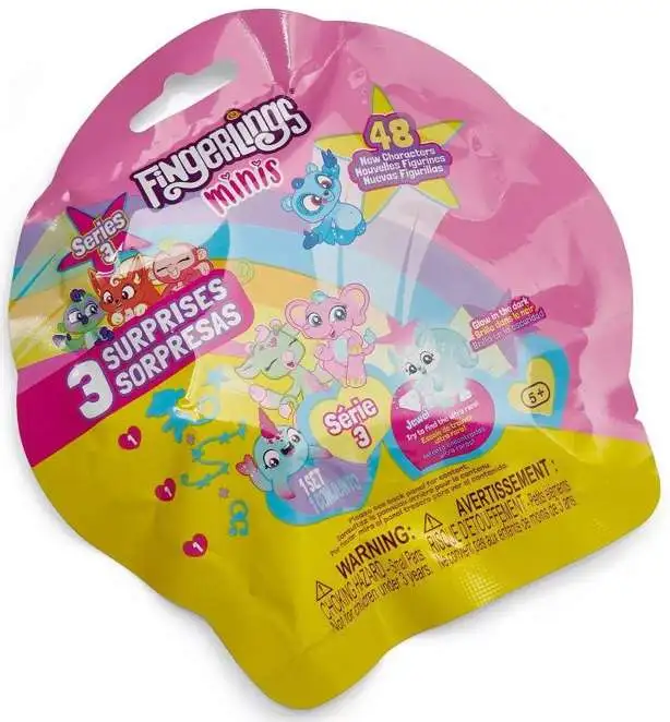 Minis Series 3 Fingerlings Mystery Pack [1 RANDOM Figure]