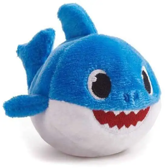 Baby Shark Daddy Shark 3.5-Inch Beanie Plush [No Sound]