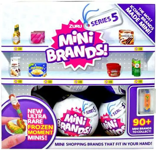 5 Surprise Mini Brands Series 5 Mystery Box 18 Packs Zuru Toys - ToyWiz