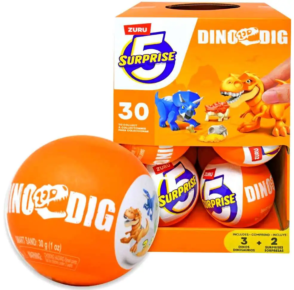 Mini Brands! Dino Dig Mystery Box [13 Packs]