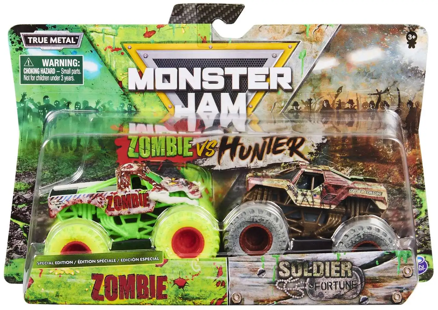 Monster Jam Zombie Soldier Fortune Exclusive 164 Diecast Car