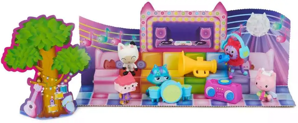 Gabby's Dollhouse Groove with Gabby & Friends Musical Playset