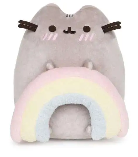 Pusheen With Rainbow 9.5-Inch Plush