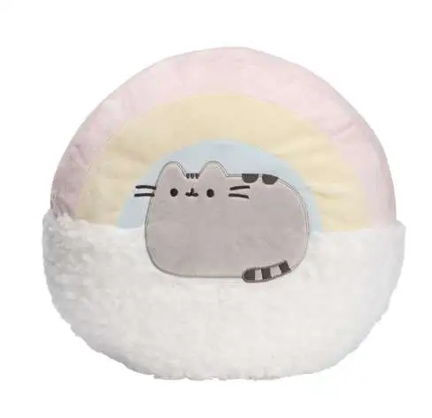 Pusheen Rainbow Pillow 13-Inch Plush