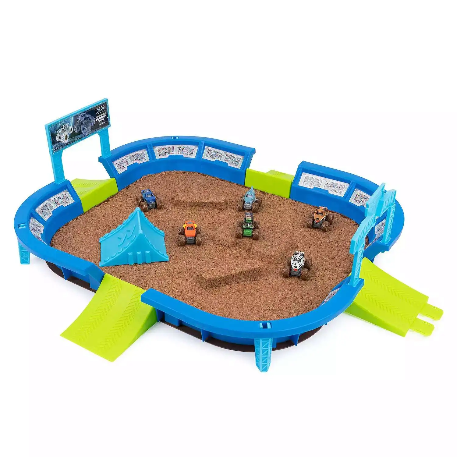 Monster Jam MINI World Finals Monster Dirt Arena Exclusive