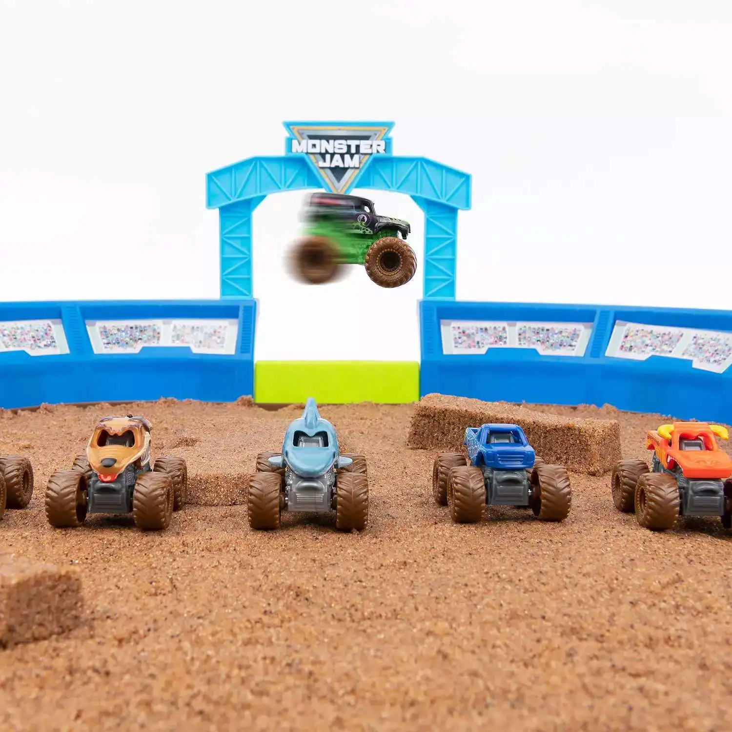 Monster Jam MINI World Finals Monster Dirt Arena Exclusive
