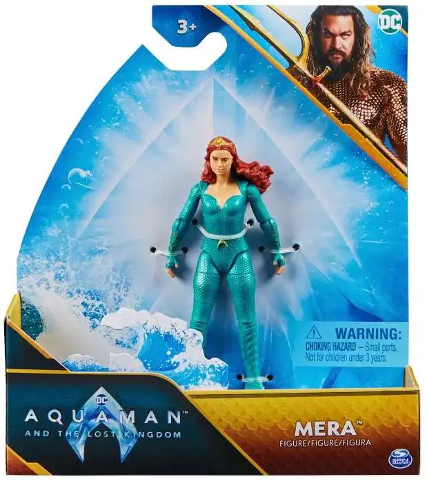 DC Aquaman and The Lost Kingdom Mera 4 Action Figure 4-Inch Spin Master ...