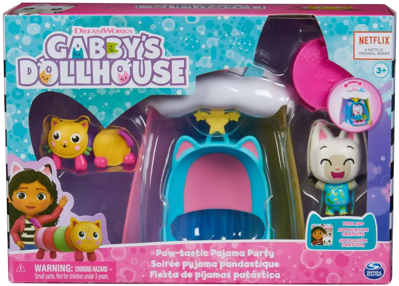 Gabby's Dollhouse Spin Master Talking 'Pandy Paws' (6061679) : :  Jeux et Jouets