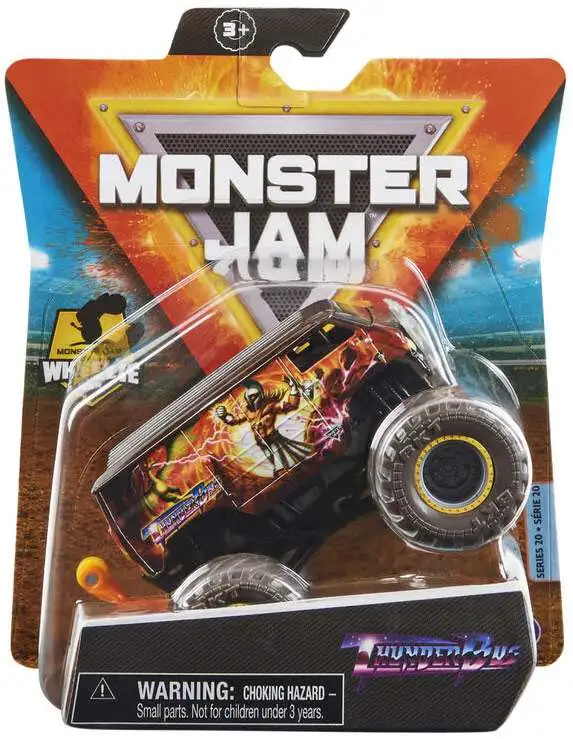 Monster Jam Series 20 Thunder Bus Diecast Car