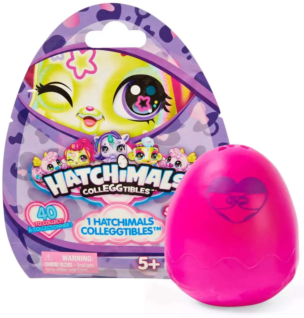 Hatchimals CollEGGtibles Season 2 Pink Eggs Randomly Selected 4-Pack + Bonus