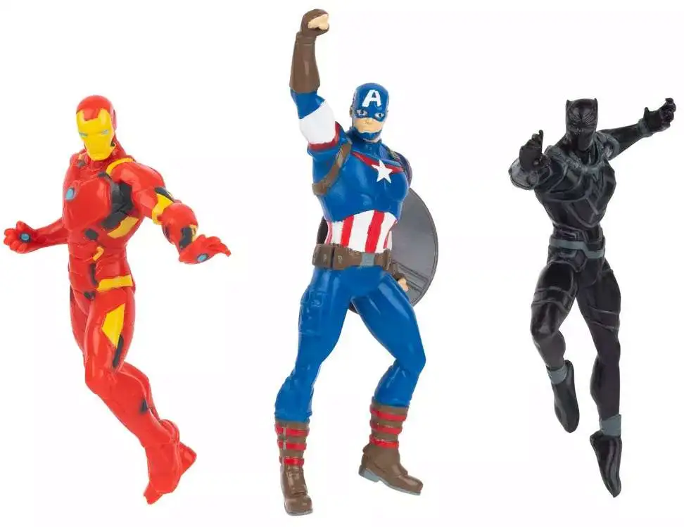 Marvel Avengers SwimWays Dive Characters [Iron Man, Captain America & Black Panther]