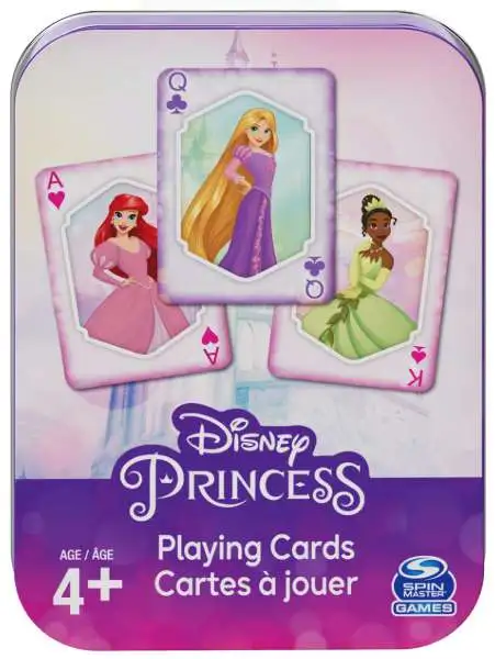 Disney Princess Playing Card Tin