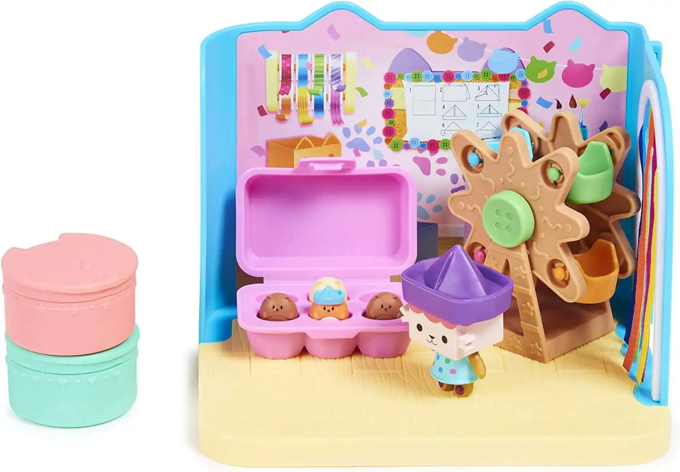 Gabby's Dollhouse Baby Box Craft-a-Riffic Room Play Set