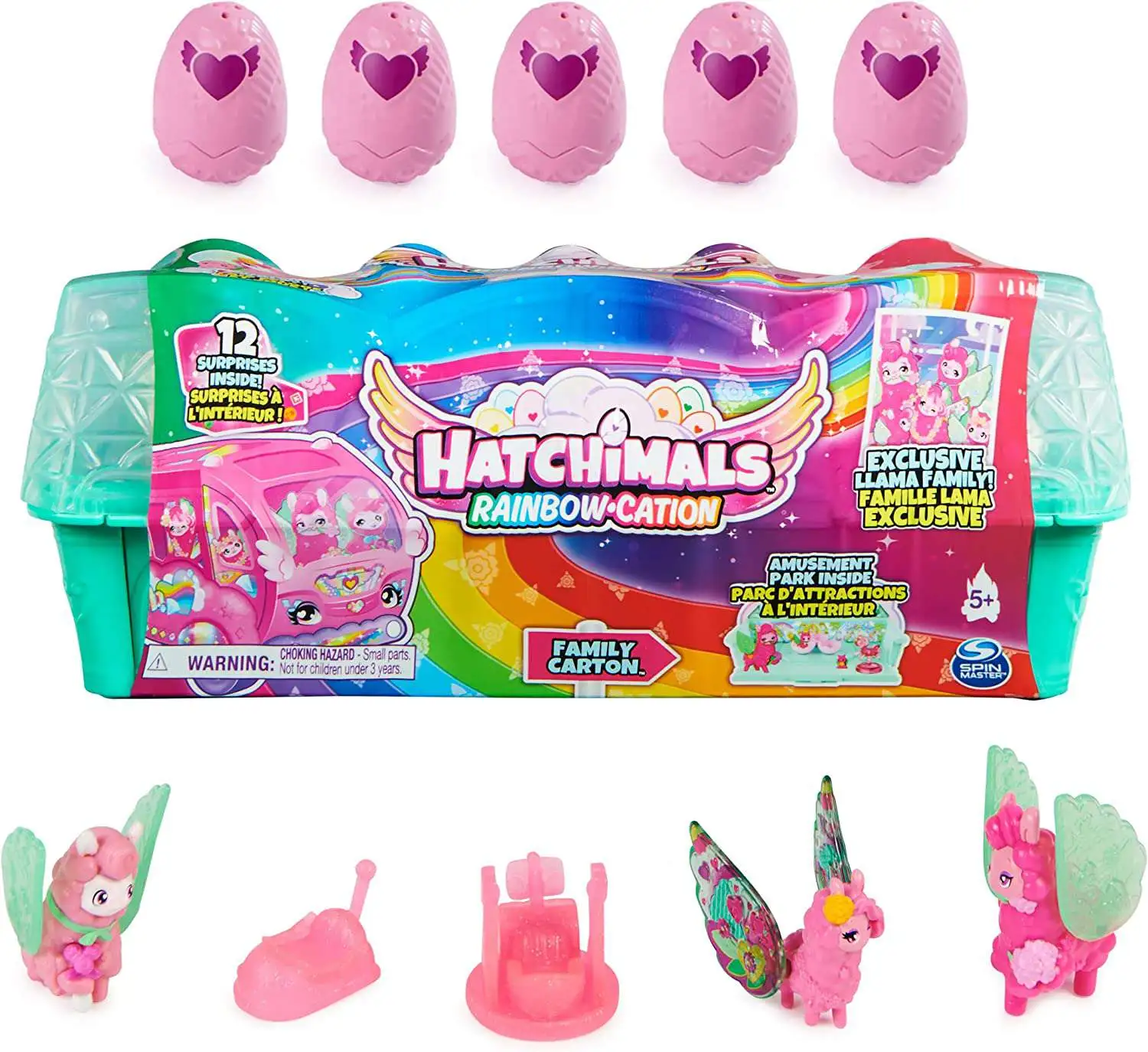  TOYS R US EXCLUSIVE OWLICORN Hatchimals CollEGGtibles Season 2  2-Pack + Nest : Toys & Games