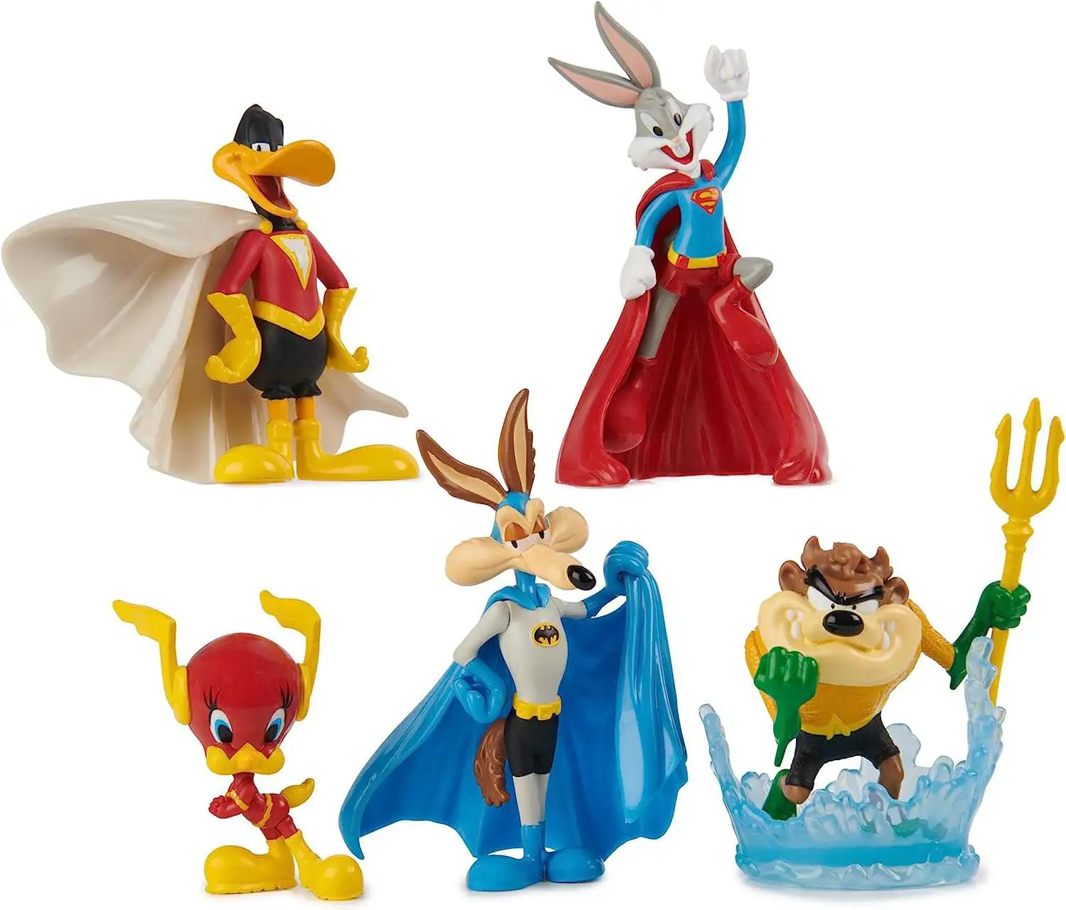 DC Warner Bros. 100 Looney Tunes Mash-Up Figure 5-Pack [Looney Tunes x DC]