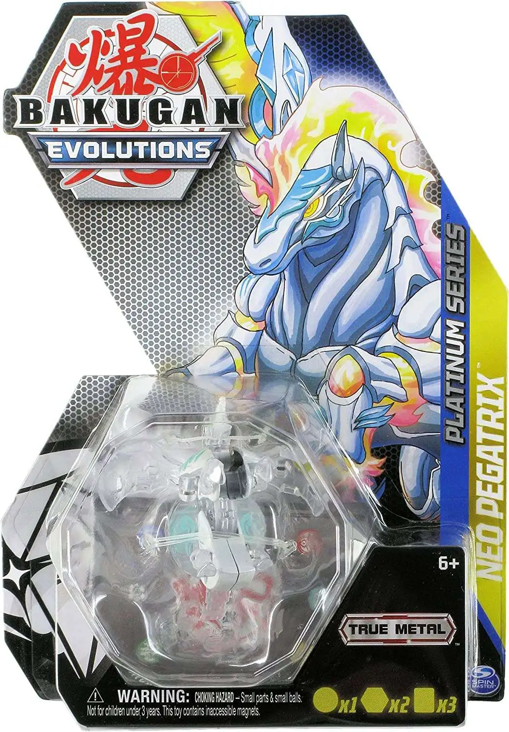 Bakugan Evolutions Platinum Series Neo Pegatrix Single Figure Trading   778988415207.webp