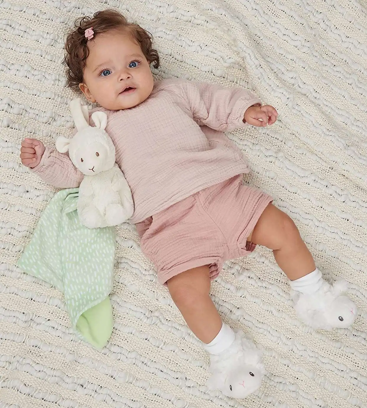 GUND Baby Lil’ Luvs Tuck-Away Lovey, Reese Sloth, Ultra Soft
