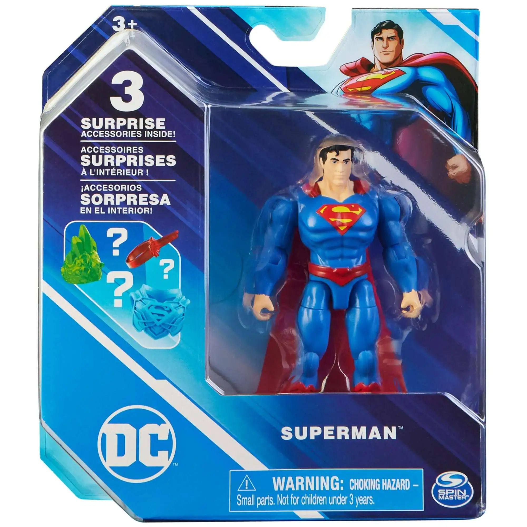 DC Superman Action Figure [3 Surprises!]