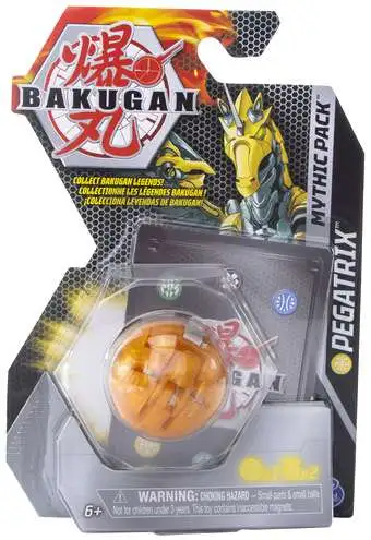Bakugan Mythic Pack Pegatrix Single Figure Trading Card - ToyWiz