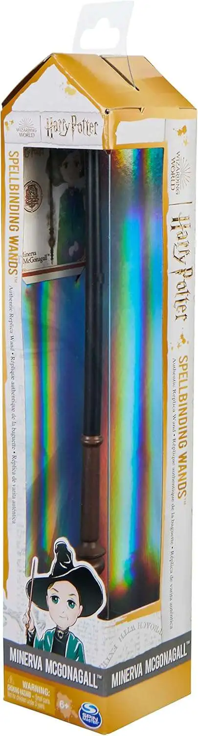 Harry Potter Wizarding World Minerva McGonagall Spellbinding Wand