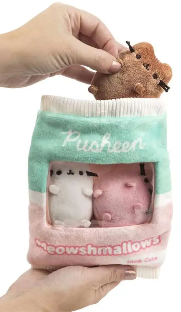 NEW with tags pink GUND Pusheen Pastel 3 inch Coin Purse Plush by GUND! 