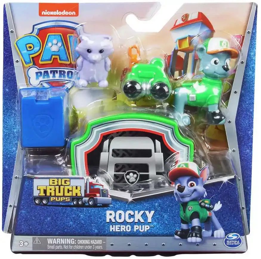 Paw Patrol Big Truck Pups Hero Pup Rocky Figure