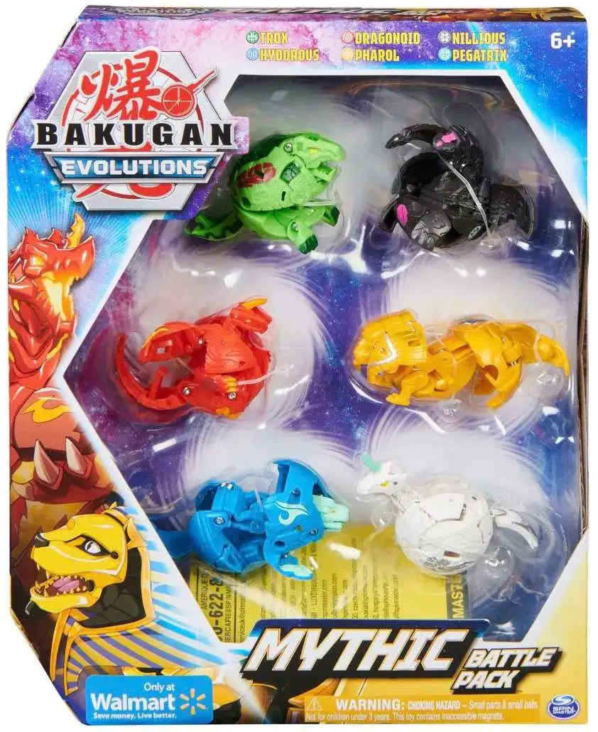 Bakugan Geogan Rising Geoforge Dragonoid 7-Figure Pack Spin Master - ToyWiz