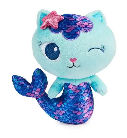 Gabbys Dollhouse Mercat 8 Purr-ific Plush Spin Master - ToyWiz