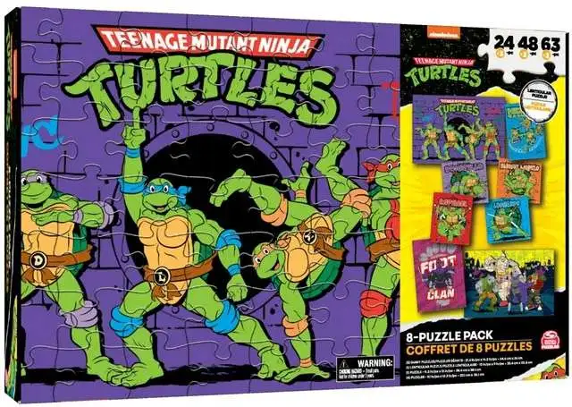 Teenage Mutant Ninja Turtles Puzzle 8-Pack