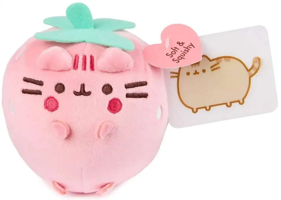Pusheen Fruits Fruits Strawberry 4-Inch Plush