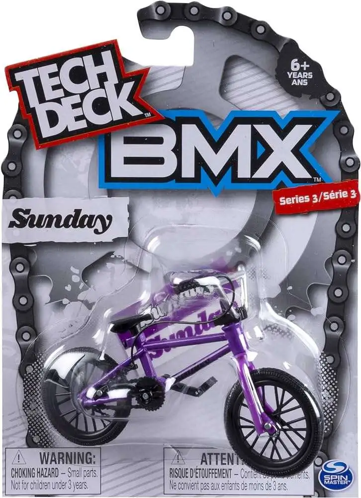 Tech Deck BMX Sunday Mini Bike Purple Spin Master Toys ToyWiz